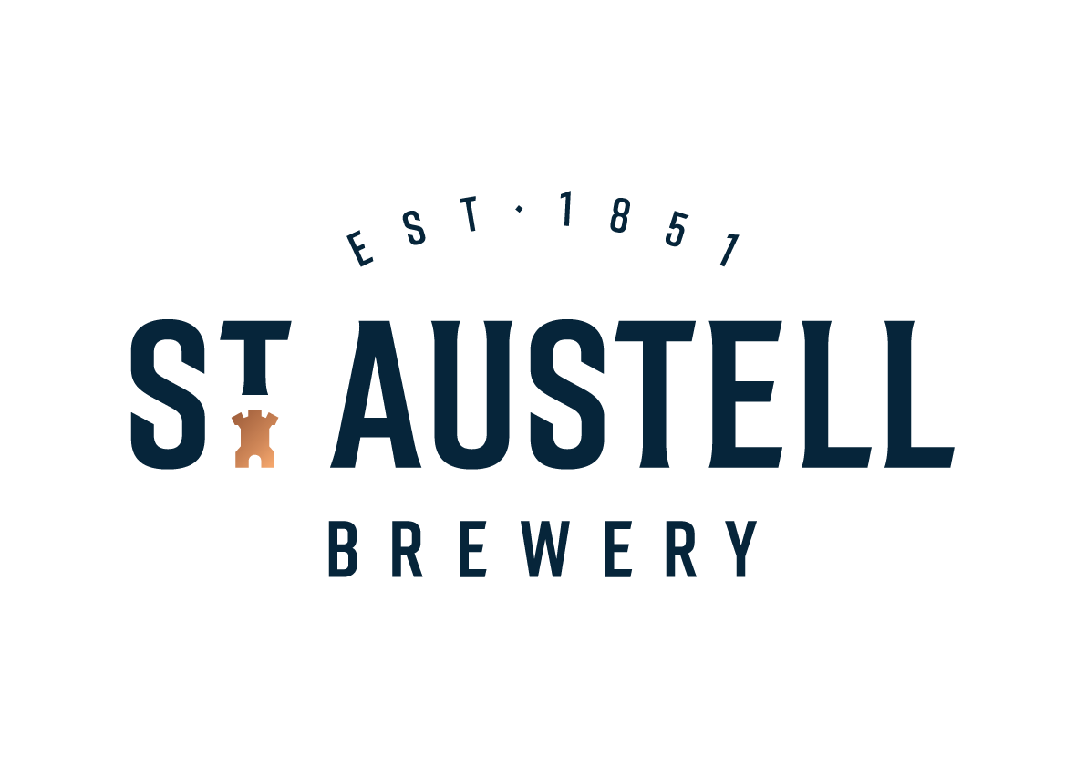 St Austell Brewery - Logo - Blue Copper Gradient
